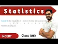 Class 10 Example 4 of Ch-13 Statistics New NCERT Aims Academy