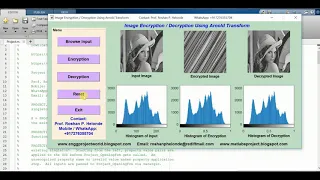 Encryption Decryption Using Arnold Transform Matlab Project Source Code