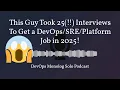 This Guy Took 25 Interviews to land a Platform Engineer Jobin 2025