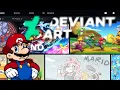 So Many Arts Mario Visits DeviantArt