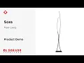 El Dorado Furniture Sora Floor Lamp Product Demo