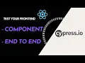 Test your React App with Cypress