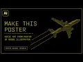 How to make ASCII graphics from photos Adobe Illustrator poster tutorial
