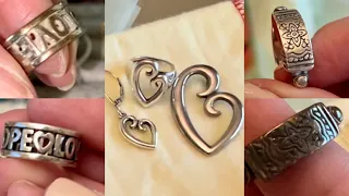 James Avery Mother s Love Collection How to CLEAN Sterling Silver Tarnish RESTORED to SHINY SILVER