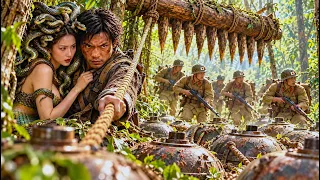 【Chinese drama】💥蛇妖報信!小夥從蛇妖口中得知日軍詭計,提前佈下炸彈陷阱全殲日軍!#戰爭 #狙擊 #movie #mma #kungfu #動作 #電影 #film