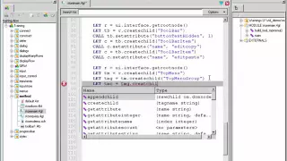 Creating a topMenu programmatically with methods createChild and setAttribute