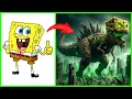 Download Lagu SpongeBob SquarePants as a Zombie T-Rex 🦖🧟 | All SpongeBob Characters