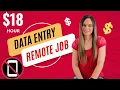 No Experience 18 Hour Data Entry Non-Phone Work From Home Job Paid Training Computer Provided