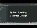Draw a Tic Tac Toe Board Using Python Turtle Graphics Design
