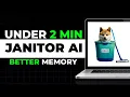 You re Using This Feature WRONG Janitor AI Memory