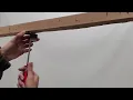 How to install Persilux Top Down Bottom Up cellular shades