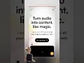 Download Lagu MP3 to Text Generator FREE AI Tool castmagic.io