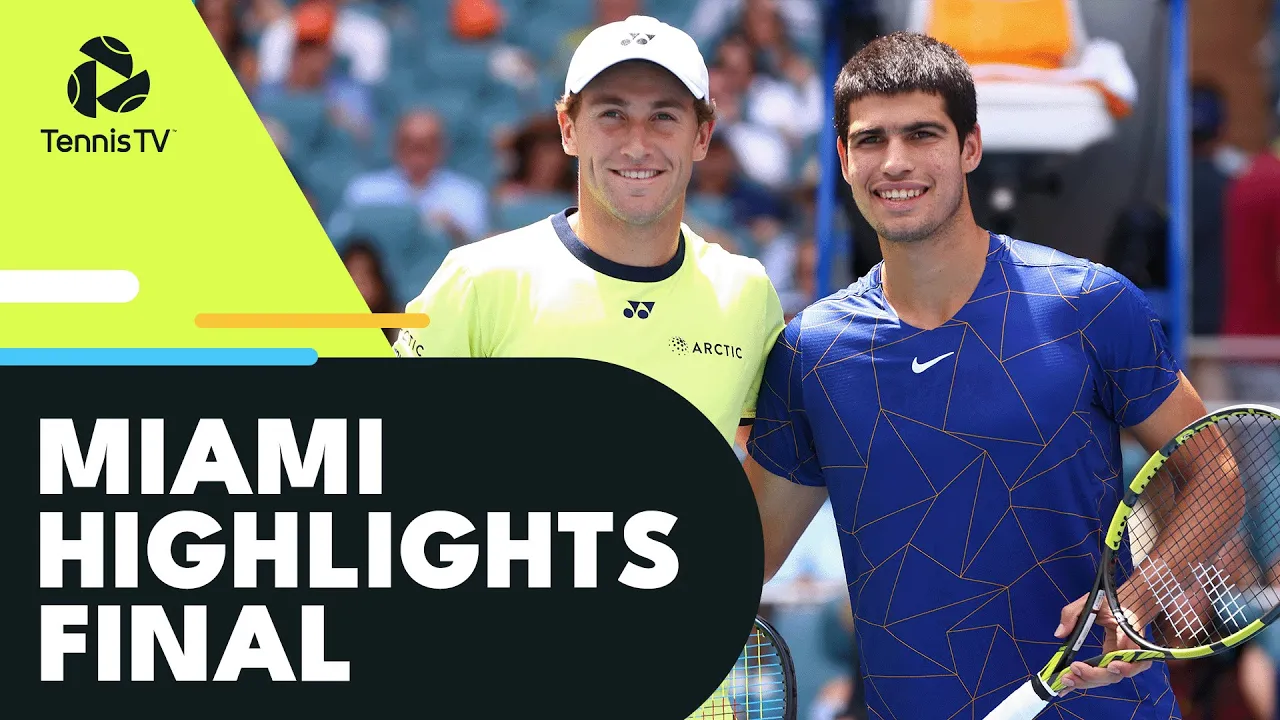 Carlos Alcaraz vs Casper Ruud for the Title | Miami 2022 Final Highlights