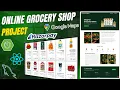 Online Grocery Shopping System Project Spring Boot React JS Project Full Stack Final Year Project