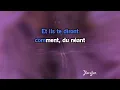 Karaoké Femme que j'aime - Jean-Luc Lahaye *