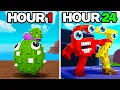 Download Lagu I Spent 24 Hours In Plants vs Brainrots