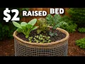 How to Build a 2 RAISED BED Cheap and Easy Gardening