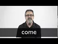 Download Lagu How to pronounce COME in British English