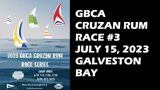 GBCA 2023 Cruzan Rum Race No. 3
