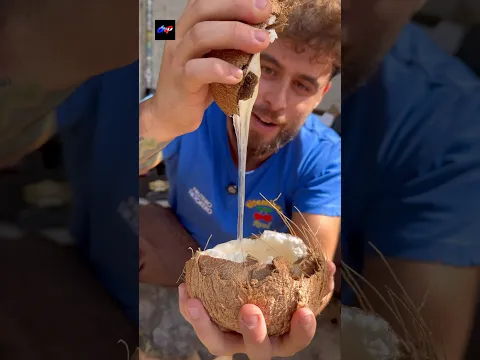 You will eat a coconut like this 🧐