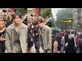 BTS Jungkook Arrives At 2025 Calvin Klein Show at New York Fashion Week today