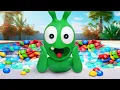 Download Lagu Pea Pea Explores Colorful M\u0026M Candy Pool!