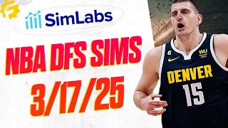 RotoGrinders SimLabs First Look for NBA DFS! (3/17/25)