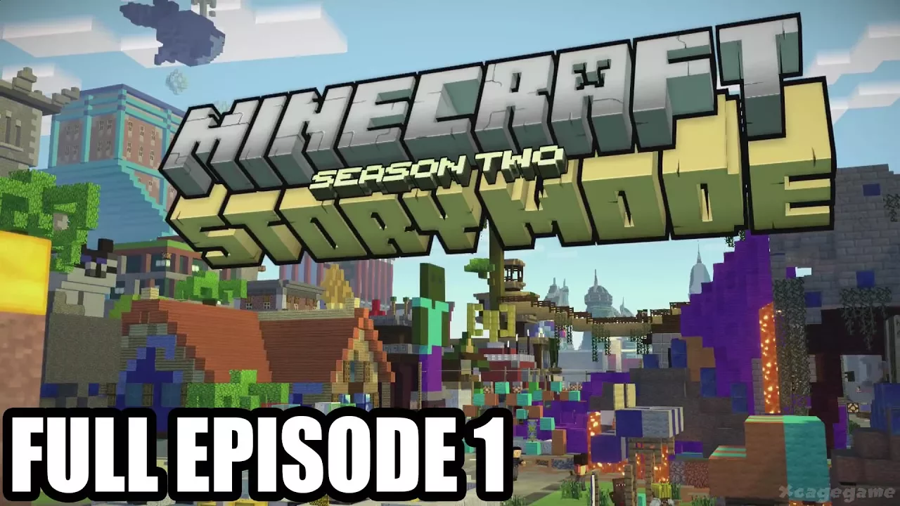 PETUALANGAN DUNIA KOTAK! NAMATIN Minecraft Story Mode Season 1