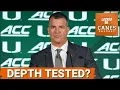 DEPTH Miami Hurricanes Running Back Receiver Rooms Answer for Lyle and Vaughn UNCERTAINTY