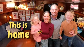 A week aboard our floating off-grid home