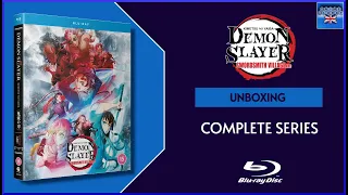 demon slayer kimetsu no yaiba swordsmith village arc blu ray unboxing uk 