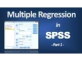 Multiple Regression in SPSS - R Square P-Value ANOVA F Beta Part 1 of 3