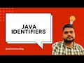 Java Identifiers Explained in Odia Java Programming Basics