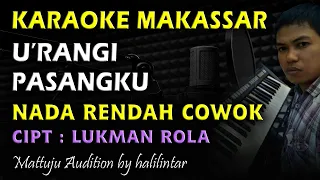 Download Karaoke Makassar Urangi Pasangku - Lukman Rola || Nada Cowok MP3