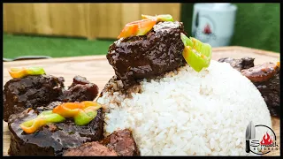 7 طريقة عمل لحمة موزة مع الخضار بالصوص البني How To Make Shank Meat And Vegetables With Brown Sauce 