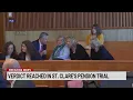Verdict reached in St Clare s trial