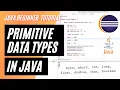 Java Programming Tutorial - Primitive Data Types