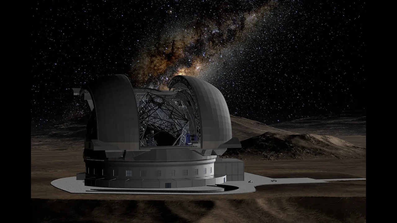 vers le futur télescope géant de l Europe l  E-ELT