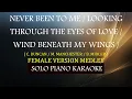 Download Lagu NEVER BEEN TO ME / LOOKING THRU THE EYES OF LOVE / WIND BENEATH MY WINGS ( FEMALE VERSION MEDLEY )