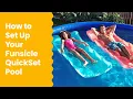 How to Set Up Your Funsicle QuickSet Above Ground Pool -