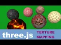 three js - Textures Texture Mapping