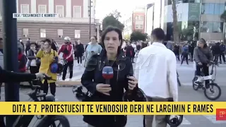 Protestueset shpërthejnë para policisë: Do shkoni në Strasburg, për pengmarrje të të rinjve në rrugë