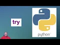 Python keyword reference TRY