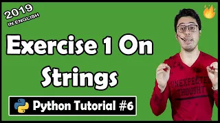 Exercise 1 Capitalize my name String concatenation Python Tutorial
