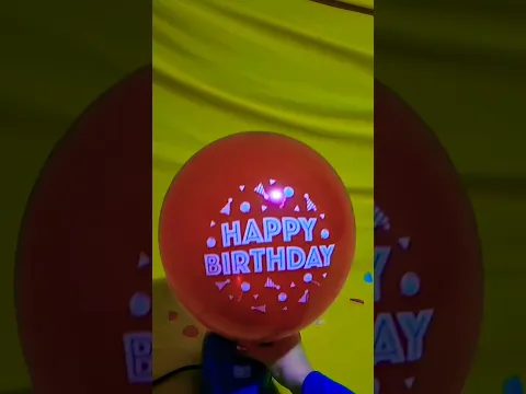 HAPPY BIRTHDAY BALLOON INFLATION AND DEFLATION!!!
