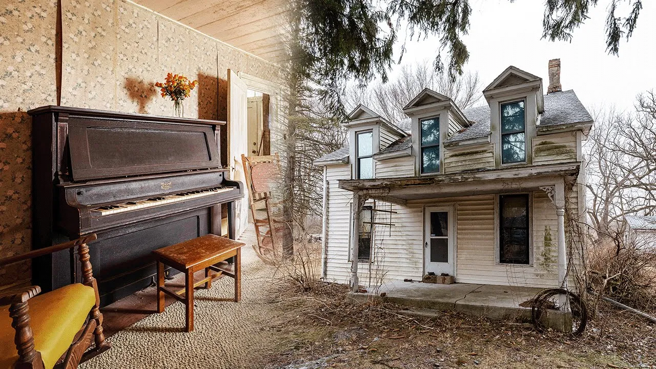 Inside The Abandoned 19th Century Home Of An American Piano Legend!