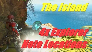 Ark Survival Ascended 4x Explorer Notes on The Island