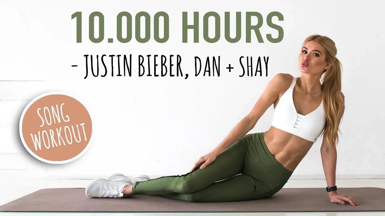 Dan + Shay & Justin Bieber - 10.000 Hours AB WORKOUT - SLOW & INTENSE // No Equipment I Pamela Reif