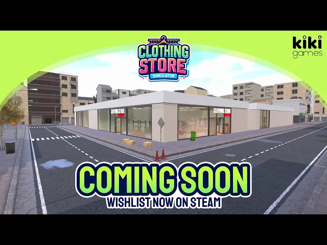 Clothing Store Simulator - Announcement Trailer