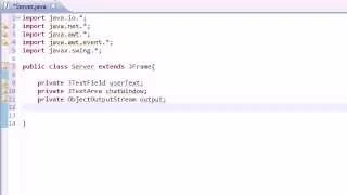 Intermediate Java Tutorial 038 Awesome Instant Messaging Program with Streams and Sockets